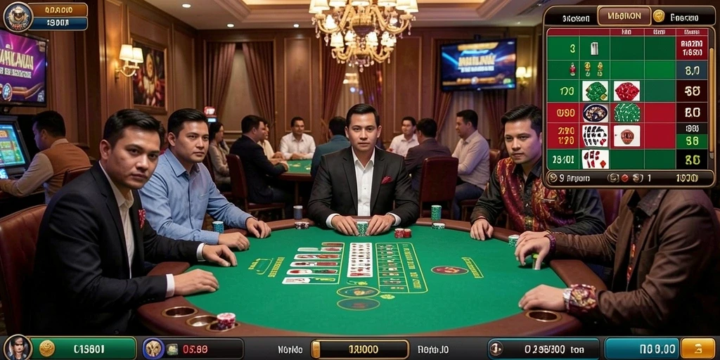 Screenshot menunjukkan tampilan antarmuka utama yang menarik.