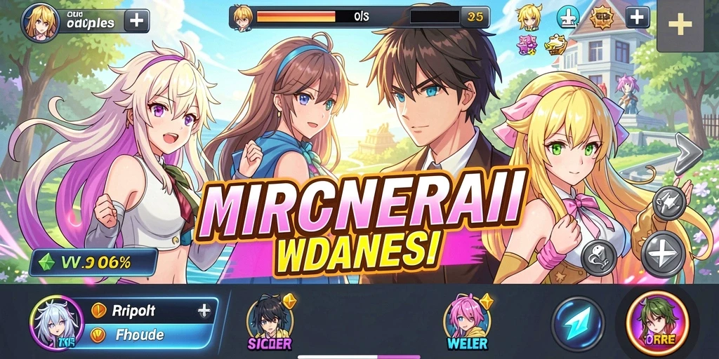 Tangkapan layar dari misi pertama dengan karakter utama.