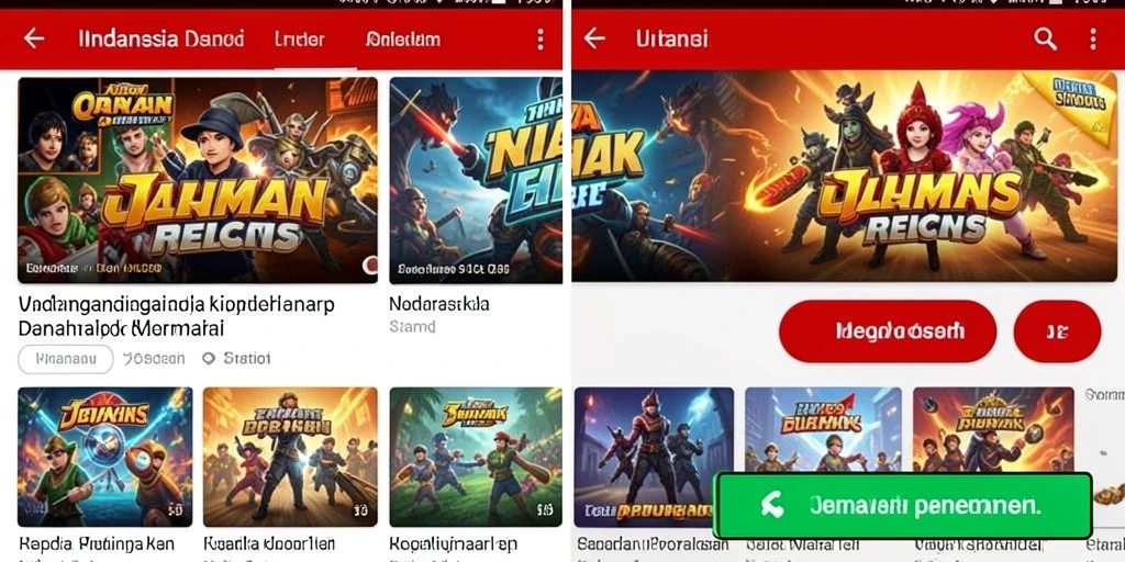 Tampilan antarmuka yang menarik dan mudah digunakan.