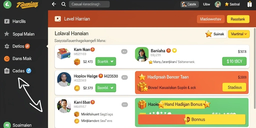 Tampilan awal aplikasi MIKATOTO yang menarik dan user-friendly.
