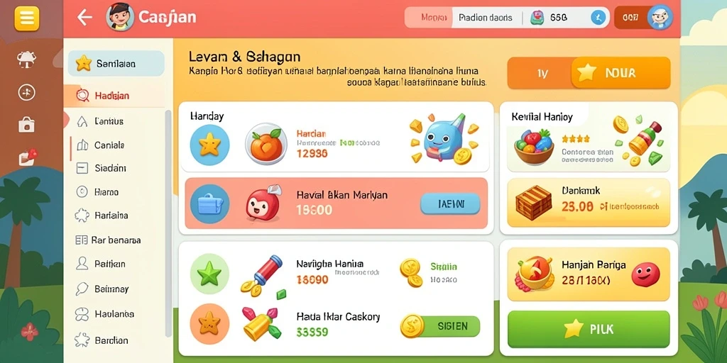 Tampilan antarmuka yang sederhana dan intuitif.