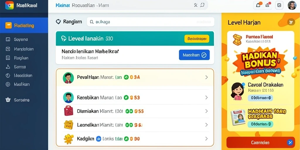 Tampilan karakter utama yang siap untuk berpetualang.
