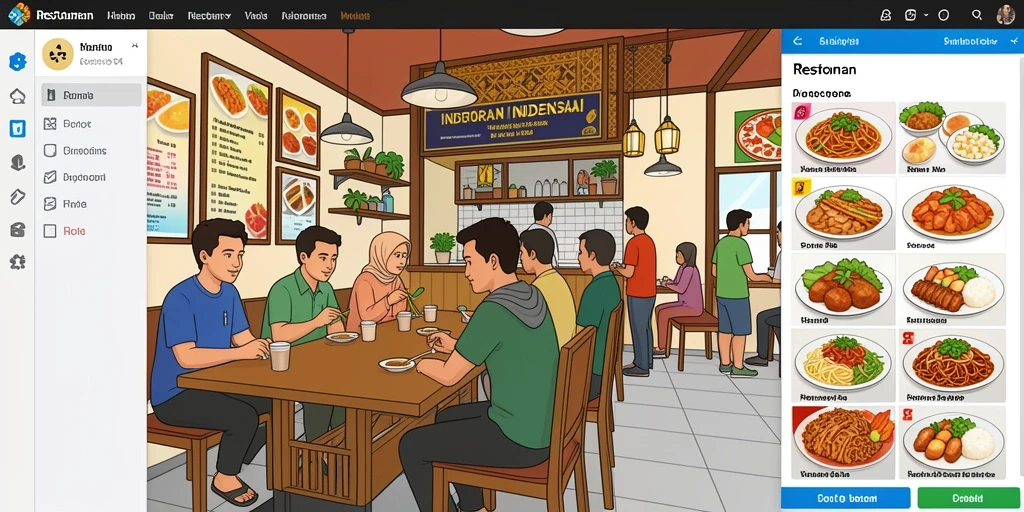 Tampilan antarmuka yang intuitif dan mudah digunakan.
