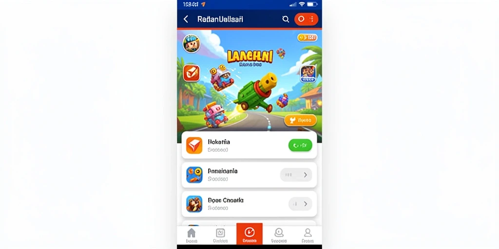 Tampilan awal game TVTOTO yang menarik.