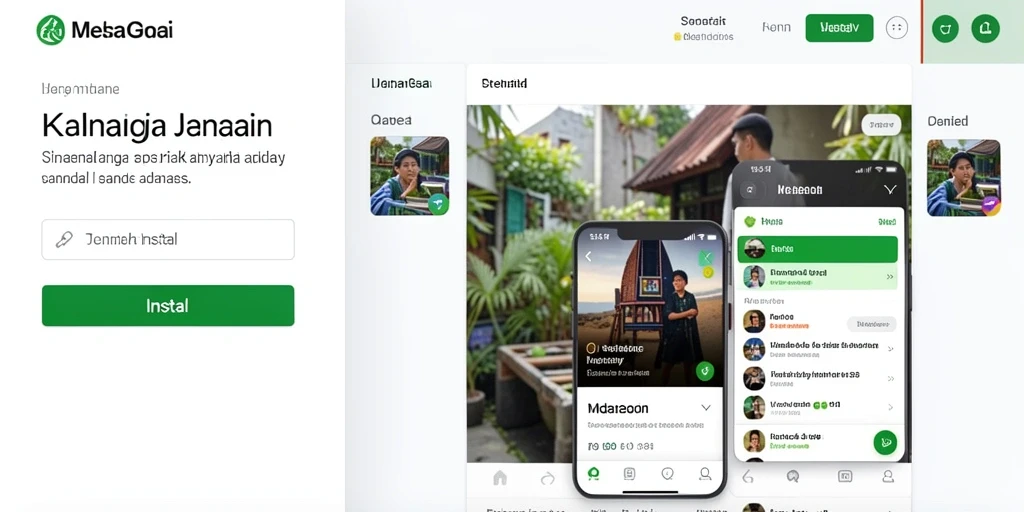 Tampilan antarmuka yang mudah digunakan.