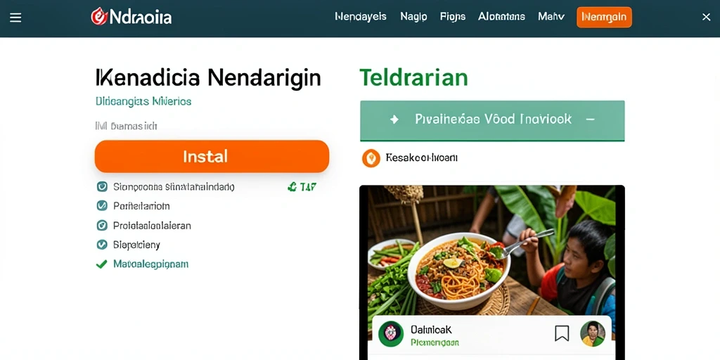Tampilan awal yang menawan dan ramah pengguna.